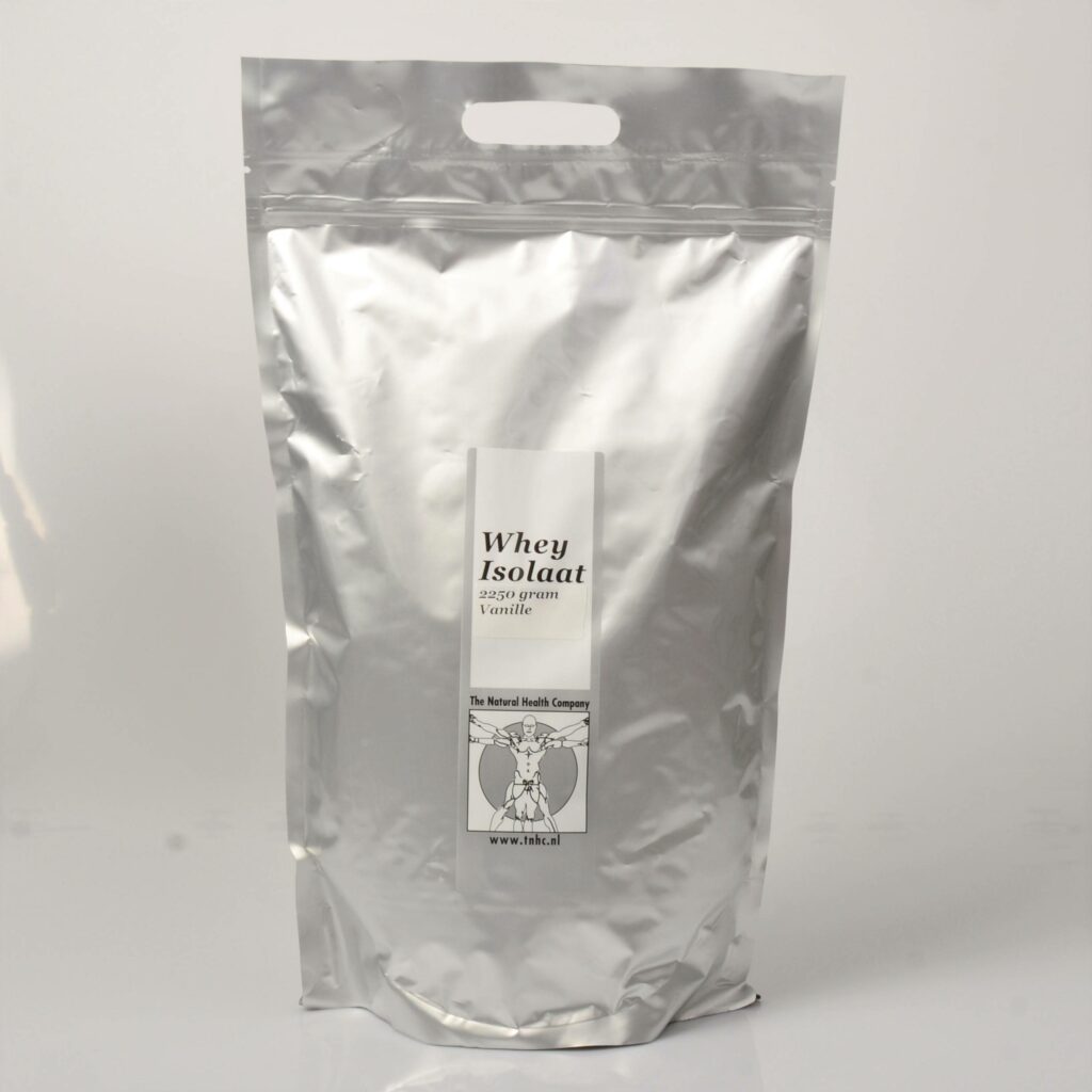 whey isolaat vanille
