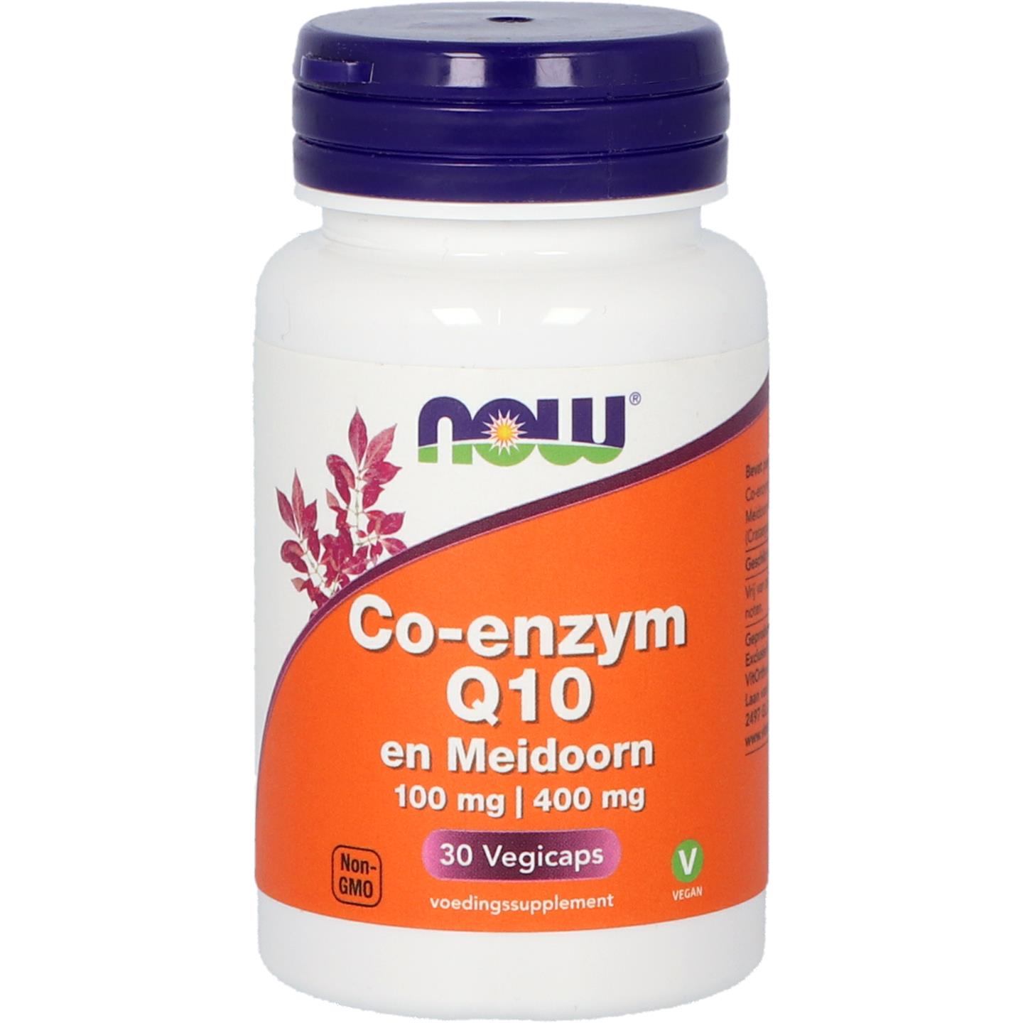 tijdschrift coupon hack Co-enzym Q10 100 mg en Meidoorn 400 mg - Supplementenspecialist
